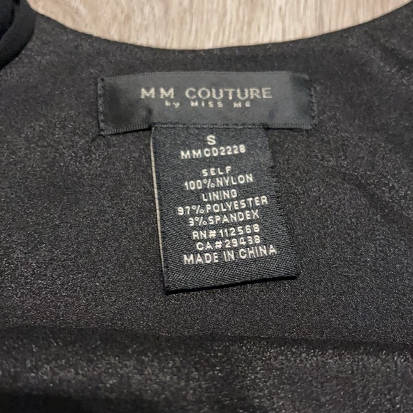 Black mini sequined shift dress - Picture 6 of 6